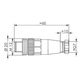 WAGO | 756-9201/040-000 | CONNECTORS FOR SENSOR/ACTUATOR CAB