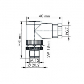 WAGO | 756-9205/040-000 | CONNECTORS FOR SENSOR/ACTUATOR CAB