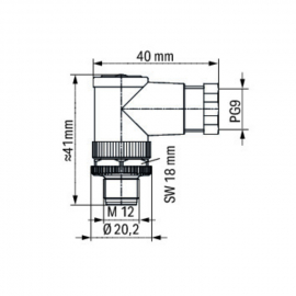 WAGO | 756-9206/040-000 | CONNECTORS FOR SENSOR/ACTUATOR CAB