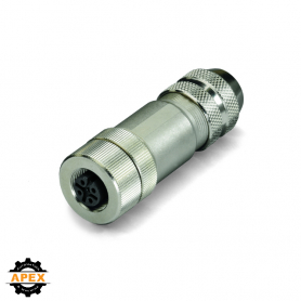 WAGO | 756-9208/060-000 | M12 SOCKET; A-CODED; STRAIGHT; CON