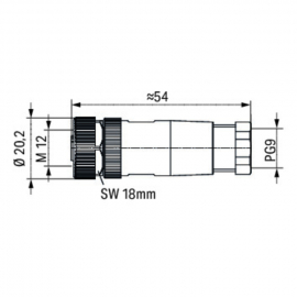 WAGO | 756-9213/040-000 | CONNECTORS FOR SENSOR/ACTUATOR CAB