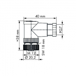 WAGO | 756-9215/040-000 | CONNECTORS FOR SENSOR/ACTUATOR CAB