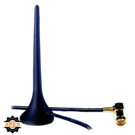 MAGNETIC FOOT ANTENNA, WLAN/BLUETOOTH® 2.4 GHZ; EXTERNAL ANT