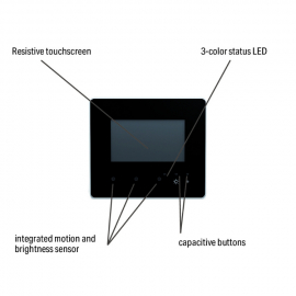 WAGO | 762-6201/8000-001 | TOUCH PANEL 600; MARINE LINE; 4.3