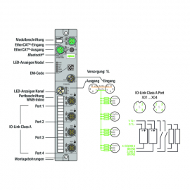 WAGO | 765-4203/100-000 | 4-PORT-IO LINK MASTER CLASS A; ETH