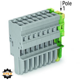 WAGO | 769-111/000-036 | 1-CONDUCTOR FEMALE PLUG; 4 MM²; 11-