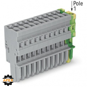 WAGO | 769-113/000-036 | 1-CONDUCTOR FEMALE PLUG; 4 MM²; 13-