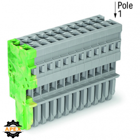 WAGO | 769-114/000-037 | 1-CONDUCTOR FEMALE PLUG; 4 MM²; 14-