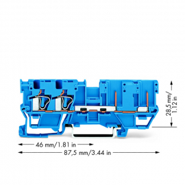 WAGO | 769-171/000-006 | 2-CONDUCTOR/2-PIN CARRIER TERMINAL