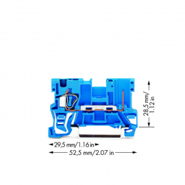 WAGO | 769-176/000-006 | 1-CONDUCTOR/1-PIN CARRIER TERMINAL