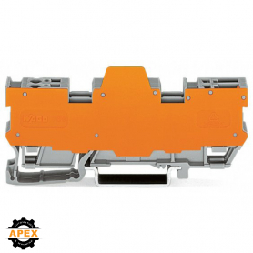 1-CONDUCTOR/1-PIN TERMINAL BLOCK FOR PLUGGABLE MODULES; 4-PO