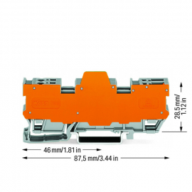 WAGO | 769-182/769-314 | 1-CONDUCTOR/1-PIN TERMINAL BLOCK FO