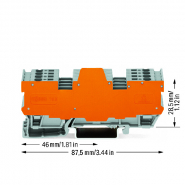 WAGO | 769-194/769-319 | 1-CONDUCTOR/1-CONDUCTOR TERMINAL BL