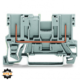 WAGO | 769-221 | 2-PIN CARRIER TERMINAL BLOCK; WITH SHIELD C