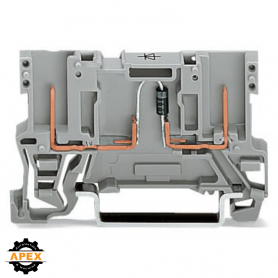 WAGO | 769-228/281-411 | 2-PIN COMPONENT CARRIER BLOCK; WITH