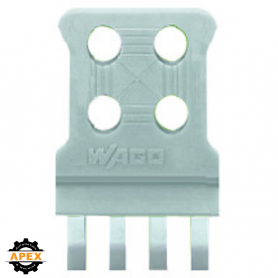 WAGO | 769-412 | STRAIN RELIEF PLATE; GRAY