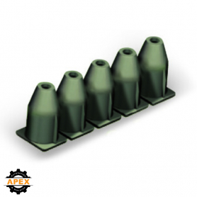 WAGO | 769-472 | INSULATION STOP; 0.75 - 1 MM²; 5 PIECES/STR