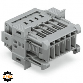 WAGO | 769-615/006-000 | 1-CONDUCTOR MALE CONNECTOR; SNAP-IN