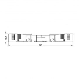 WAGO | 770-102/041-000 | SOCKET WITH STRAIN RELIEF HOUSING;