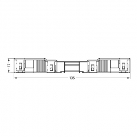 WAGO | 770-104 | SOCKET WITH STRAIN RELIEF HOUSING; 4-POLE,