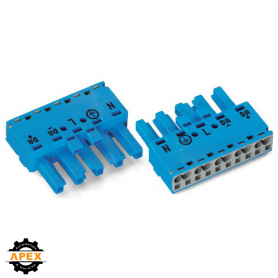 WAGO | 770-1105 | SOCKET 5-POLE; BLUE
