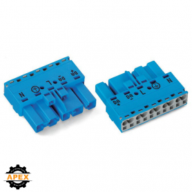 WAGO | 770-1115 | PLUG 5-POLE; BLUE