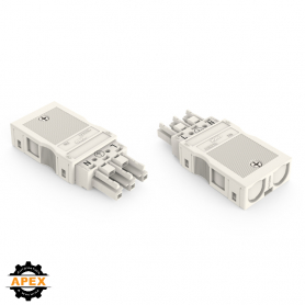 WAGO | 770-123 | SOCKET WITH STRAIN RELIEF HOUSING; 3-POLE;