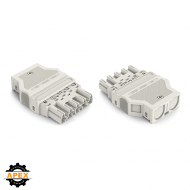 WAGO | 770-135 | PLUG WITH STRAIN RELIEF HOUSING; 5-POLE, WH