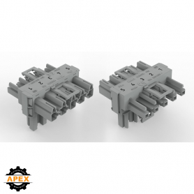 WAGO | 770-1741 | T-DISTRIBUTION CONNECTOR 5-POLE COD. B, GR