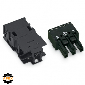 WAGO | 770-203/035-000 | SOCKET WITH STRAIN RELIEF HOUSING;