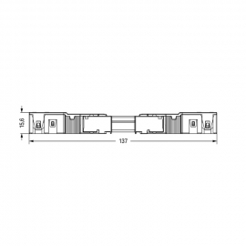 WAGO | 770-203/035-000 | SOCKET WITH STRAIN RELIEF HOUSING;