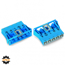 WAGO | 770-2105 | SNAP-IN SOCKET BLUE