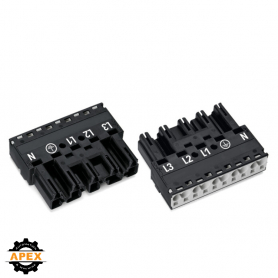 WAGO | 770-215 | PLUG 5-POLE, BLACK