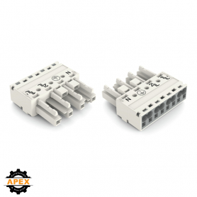 WAGO | 770-224 | SOCKET 4-POLE, WHITE