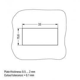 WAGO | 770-2313/007-000 | SNAP-IN PLUG WITH DIRECT GROUND CO