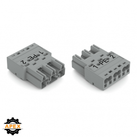 WAGO | 770-253/062-000 | PLUG 3-POLE, GRAY