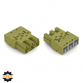 WAGO | 770-273/073-000 | PLUG 3-POLE, LIGHT GREEN