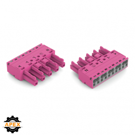 WAGO | 770-285/080-000 | SOCKET, 5-POLE, PINK