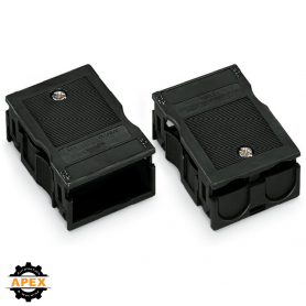 WAGO | 770-503 | STRAIN RELIEF HOUSING 3-POLE, BLACK