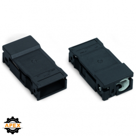 WAGO | 770-503/021-000 | STRAIN RELIEF HOUSING 3-POLE, BLACK