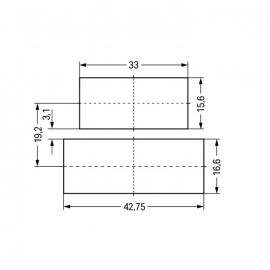 WAGO | 770-507/047-000 | STRAIN RELIEF HOUSING 7-POLE WITH L