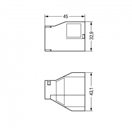 WAGO | 770-507/047-000 | STRAIN RELIEF HOUSING 7-POLE WITH L