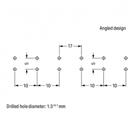 WAGO | 770-516/029-000 | STRAIN RELIEF HOUSING 6-POLE, WHITE