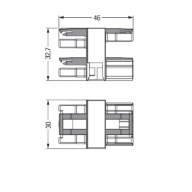 WAGO | 770-607 | 3-WAY DISTRIBUTION CONNECTOR 3-POLE COD. A;