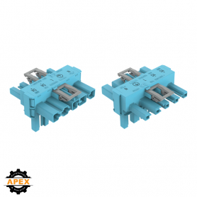 WAGO | 770-620 | T-DISTRIBUTION CONNECTOR 5-POLE COD. I; BLU