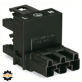 WAGO | 770-634 | H-DISTRIBUTION CONNECTOR 3-POLE COD. A, BLA