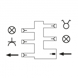 WAGO | 770-637 | DISTRIBUTION CONNECTOR FOR SWITCHES SINGLE-