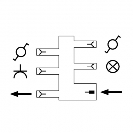 WAGO | 770-638 | DISTRIBUTION CONNECTOR FOR SWITCHES SINGLE-