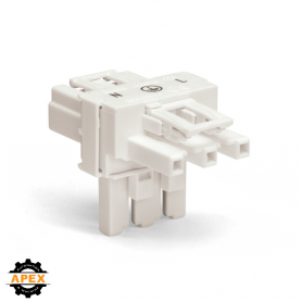WAGO | 770-656 | T-DISTRIBUTION CONNECTOR 3-POLE COD. A, WHI