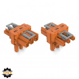 WAGO | 770-667 | T-DISTRIBUTION CONNECTOR 3-POLE COD. R, ORA